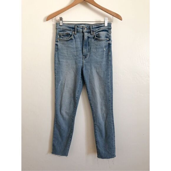 Lovers and friends Mason high rise skinny jeans in Carmelita size 24 - Picture 2 of 11